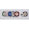 Metal Poker Chip w/Removable Ball Marker